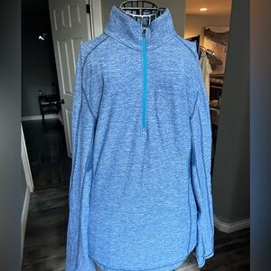 lululemon Blue Quarter-Zip Pullover